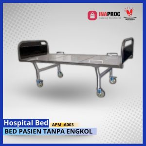 Bed Pasien Tanpa Engkol