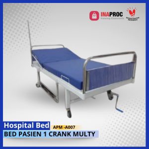 Bed Pasien 1 Crank Multy