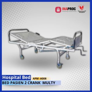 Bed Pasien 2 Crank Multy
