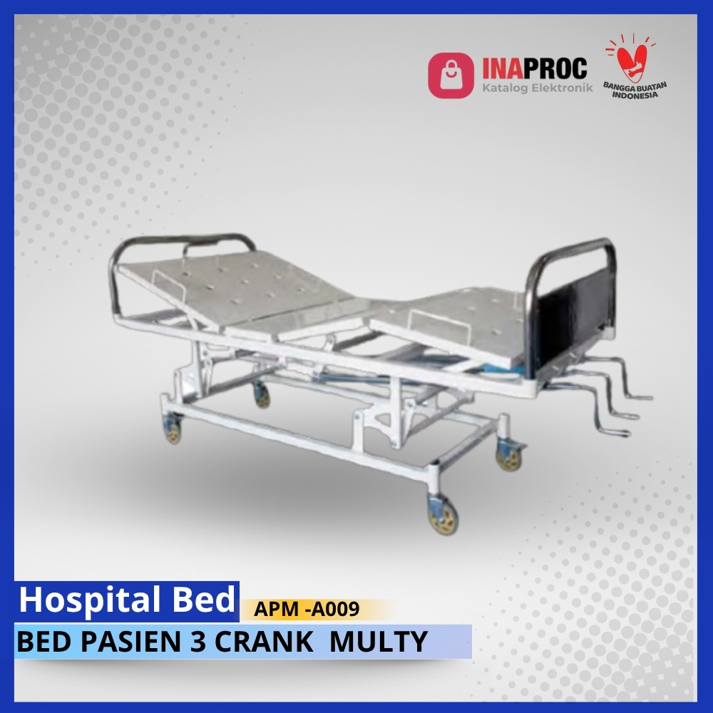 Bed Pasien 3 Crank Multy