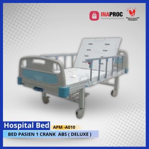 Bed Pasien 1 Crank ABS ( Deluxe)
