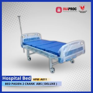 Bed Pasien 2 Crank ABS (Deluxe)