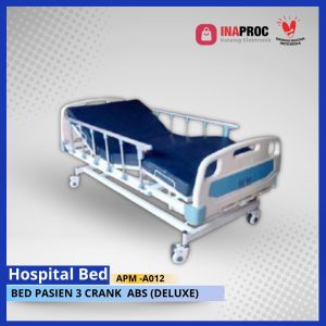 Bed Pasien 3 Crank ABS (Deluxe)