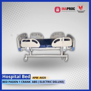 BED PASIEN 1 CRANK ABS (ELECTRIC DELUXE)