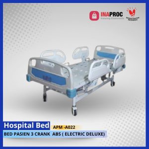 BED PASIEN 3 CRANK ABS (ELECTRIC DELUXE)