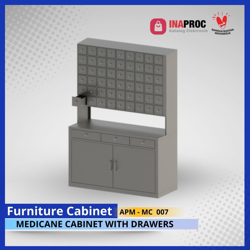 MEDICANE CABINET WITH DRAWERS