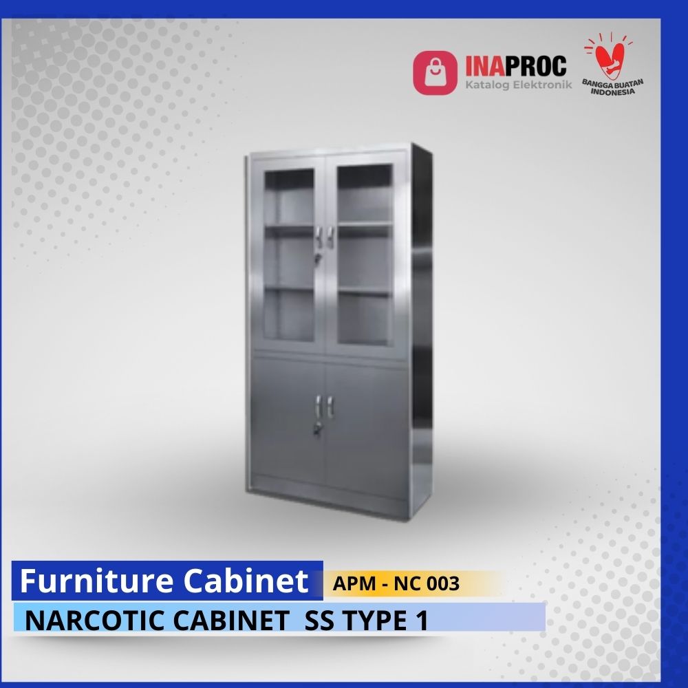 NACROTIC CABINET S.S TYPE 1