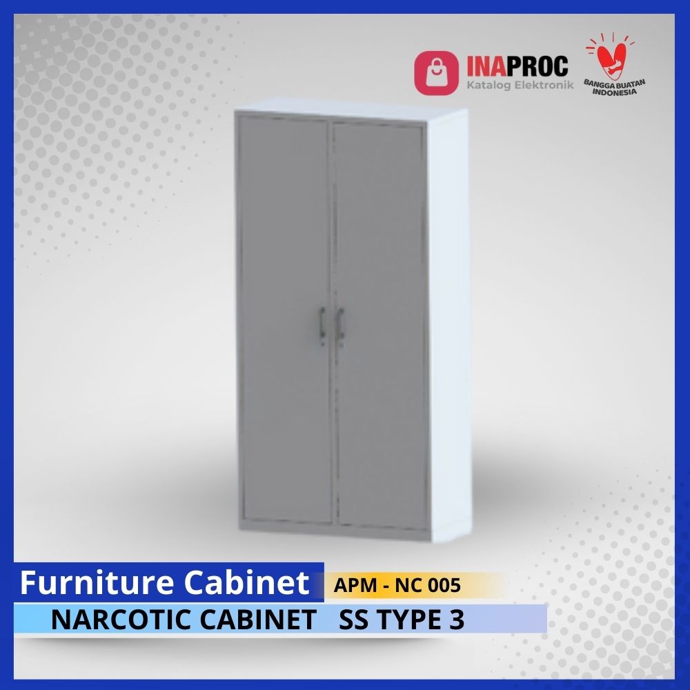 NACROTIC CABINET S.S TYPE 3