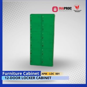 12- DOOR LOCKER CABINET