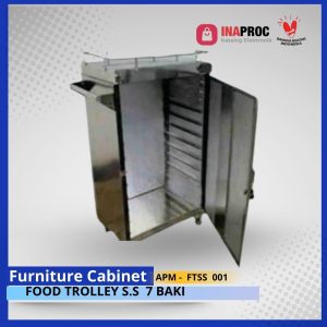 FOOD TROLLEY S.S 7 BAKI