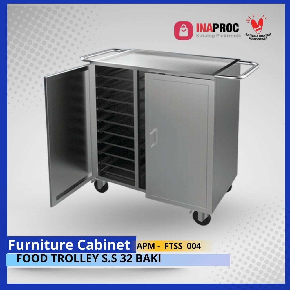 FOOD TROLLEY S.S 32 BAKI