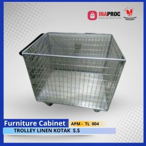 TROLLEY LINEN KOTAK S.S