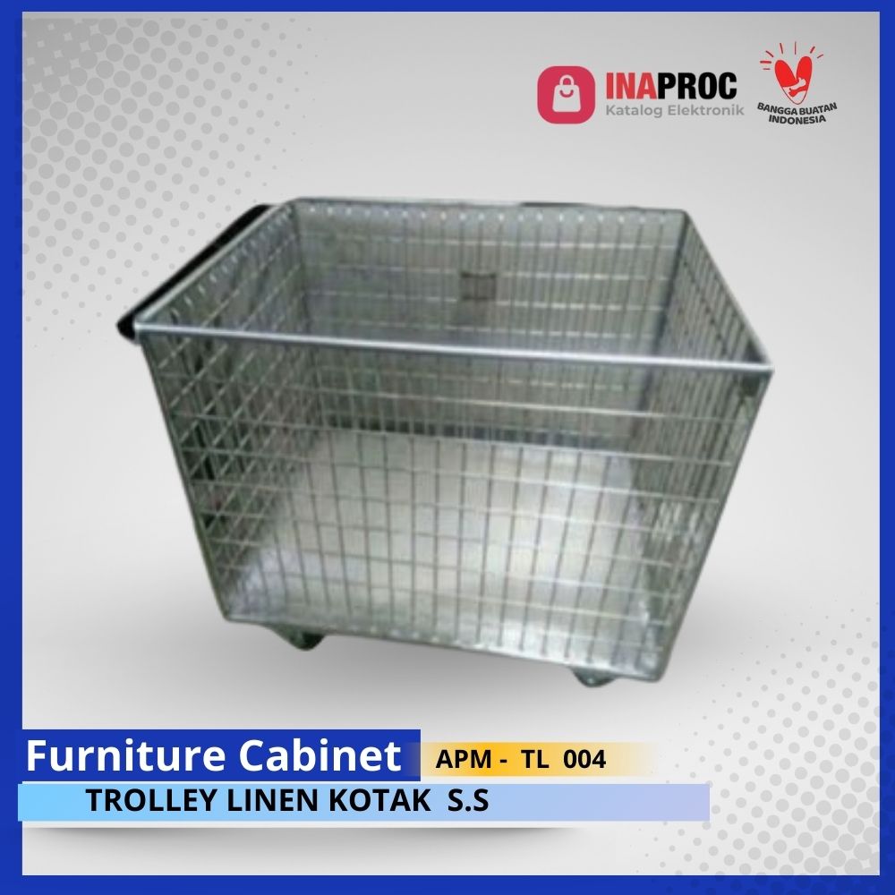 TROLLEY LINEN KOTAK S.S