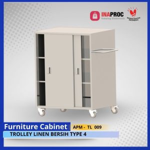 TROLLEY LINEN BERSIH TYPE 4