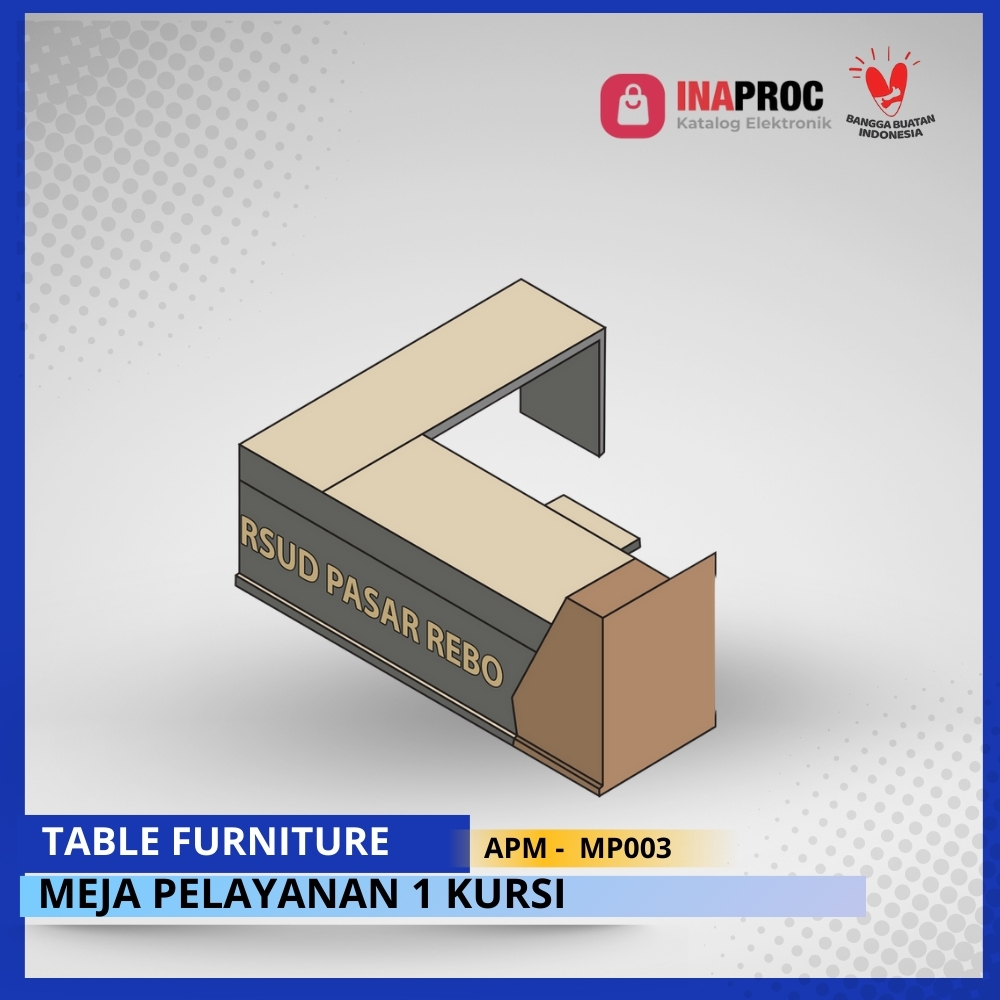 MEJA PELAYANAN 1 KURSI
