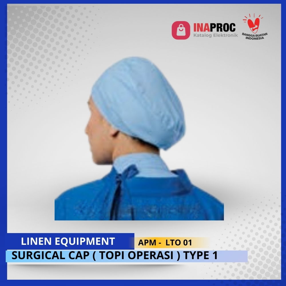 SURGICAL CAP ( TOPI OPERASI ) TYPE 1