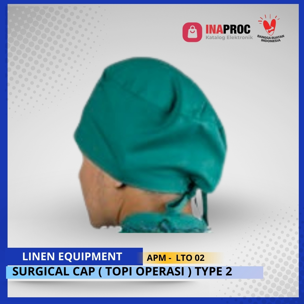 SURGICAL CAP ( TOPI OPERASI ) TYPE 2