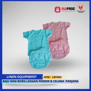 BAJU NEW BORN LENGAN PENDEK & CELANA PANJANG